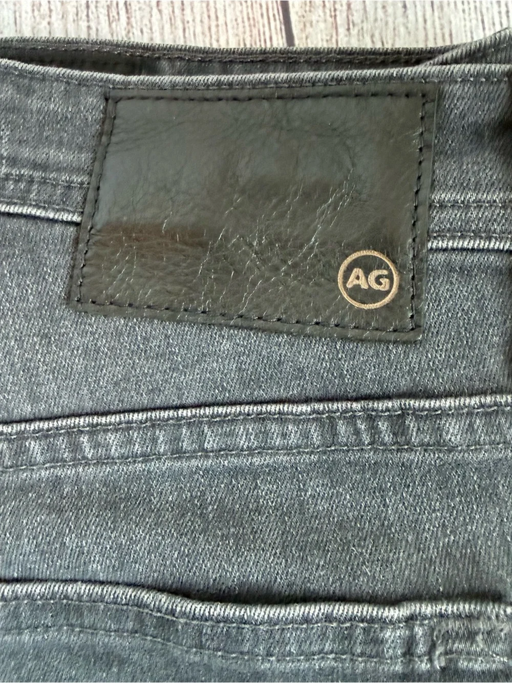 AG Adriano Goldschmied Everett Slim Straight Grey Jeans 30 X 32